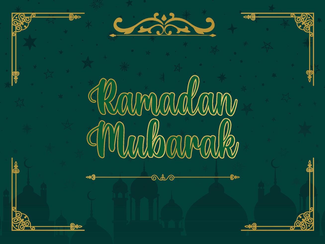 Ramadán celebracion modelo vector