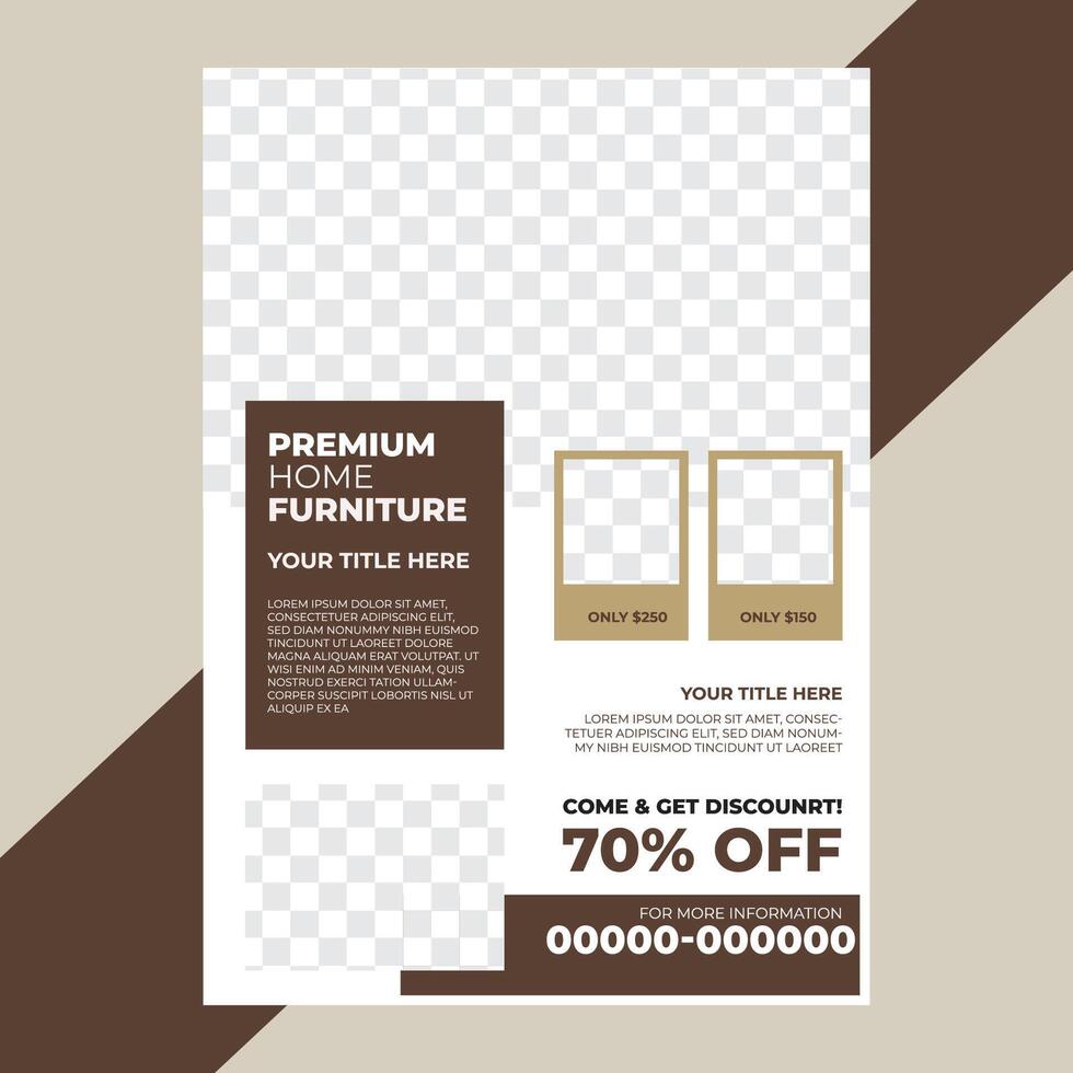 Business Flyer  Design Template vector