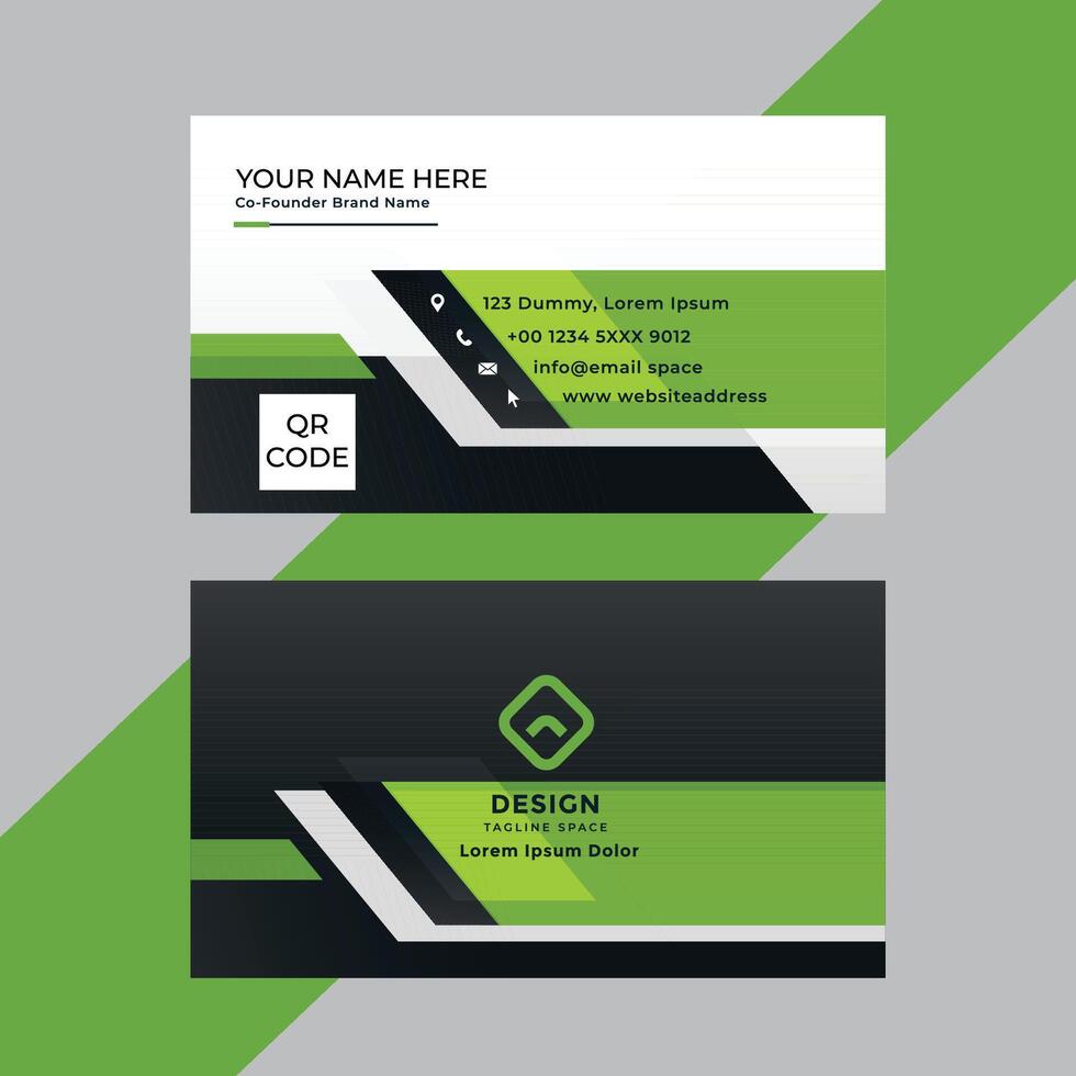 Business Card template vector