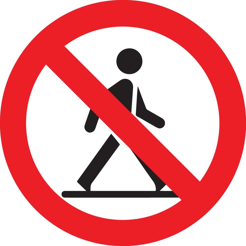 Do not enter vector icon, symbol, black color silhouette 9