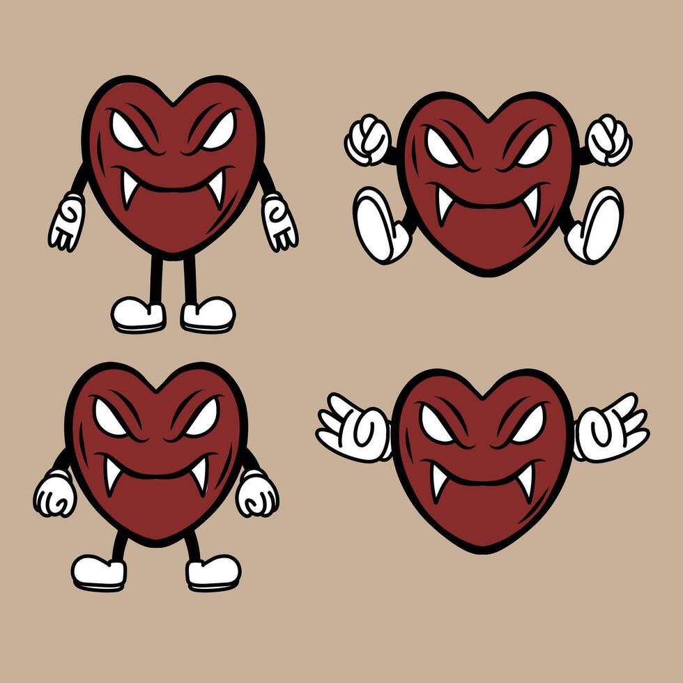 vector illustration of design characters created for clothing advertising needs and so on