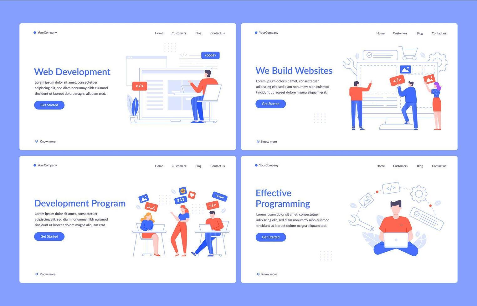 Web development. Website design, code engineering and creative ...