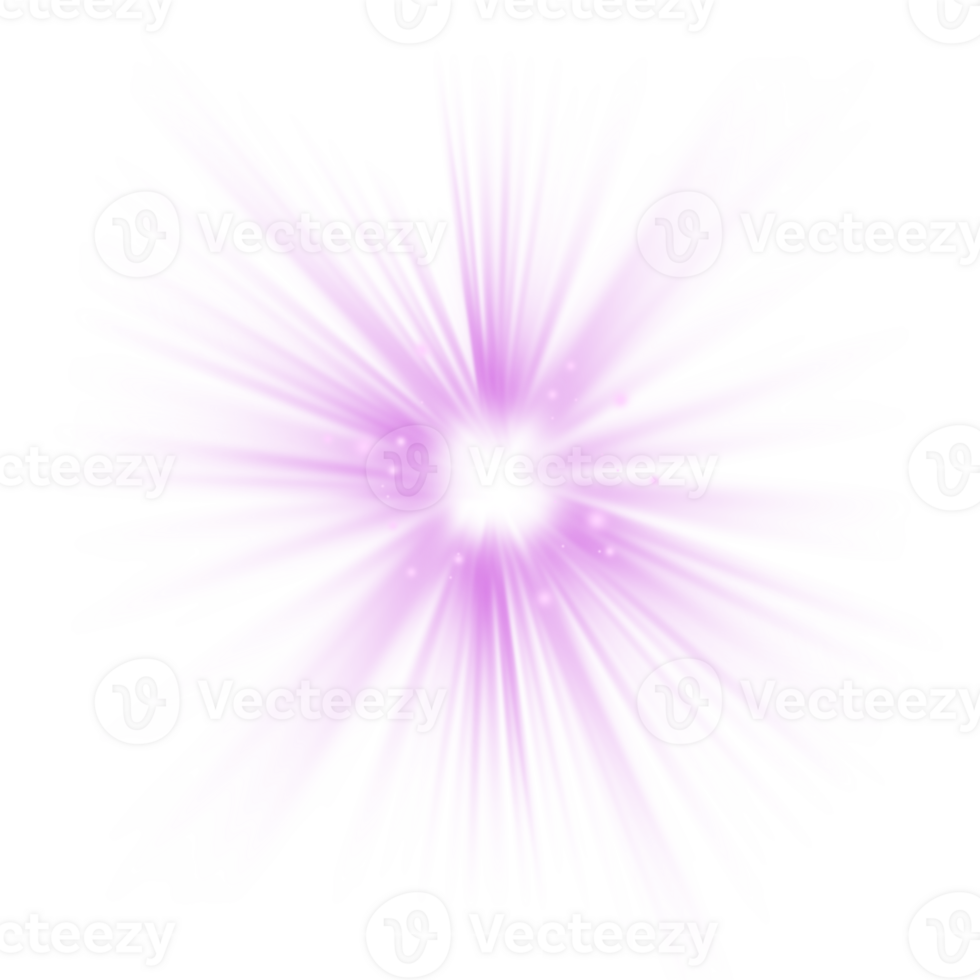 pink light burst explosion effect png