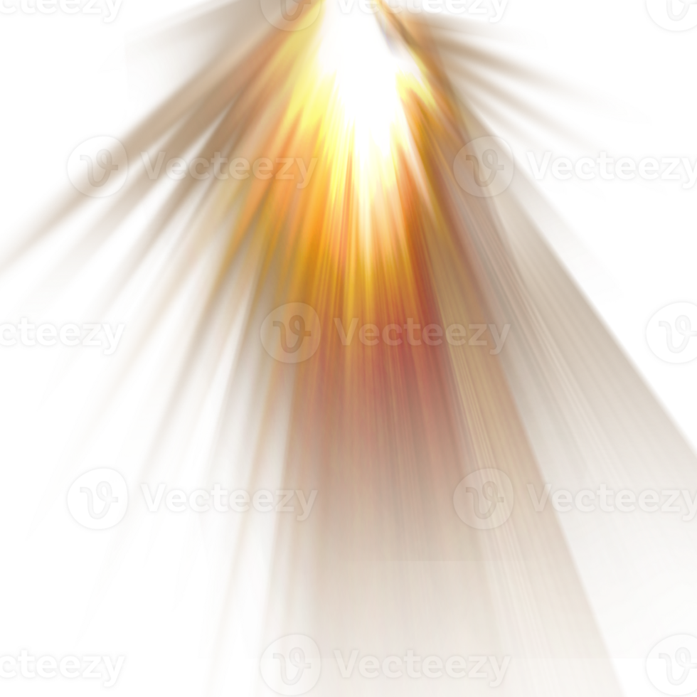 shiny light rays effect png