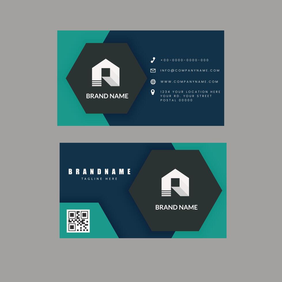 Professional Business Card Template vector