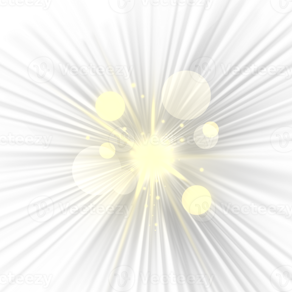 star burst with sparkles effect png