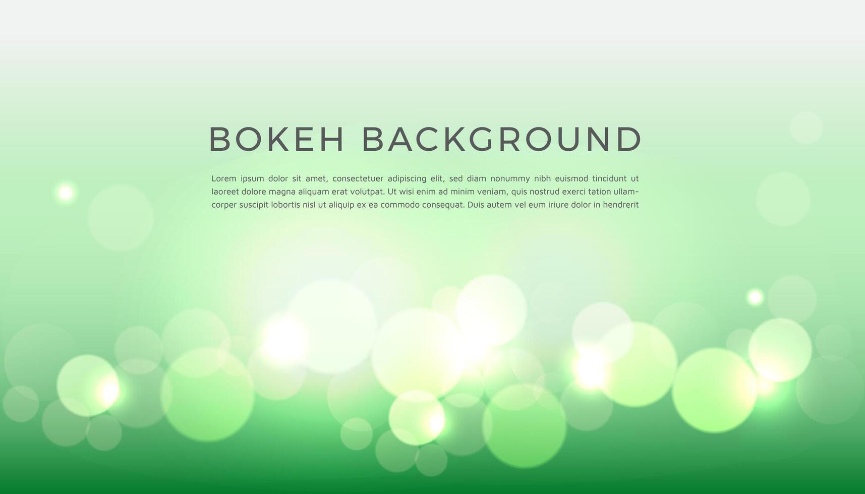 Free Green Background In Bokeh Effect , Blurred Background With Bright Green And White Colors vector
