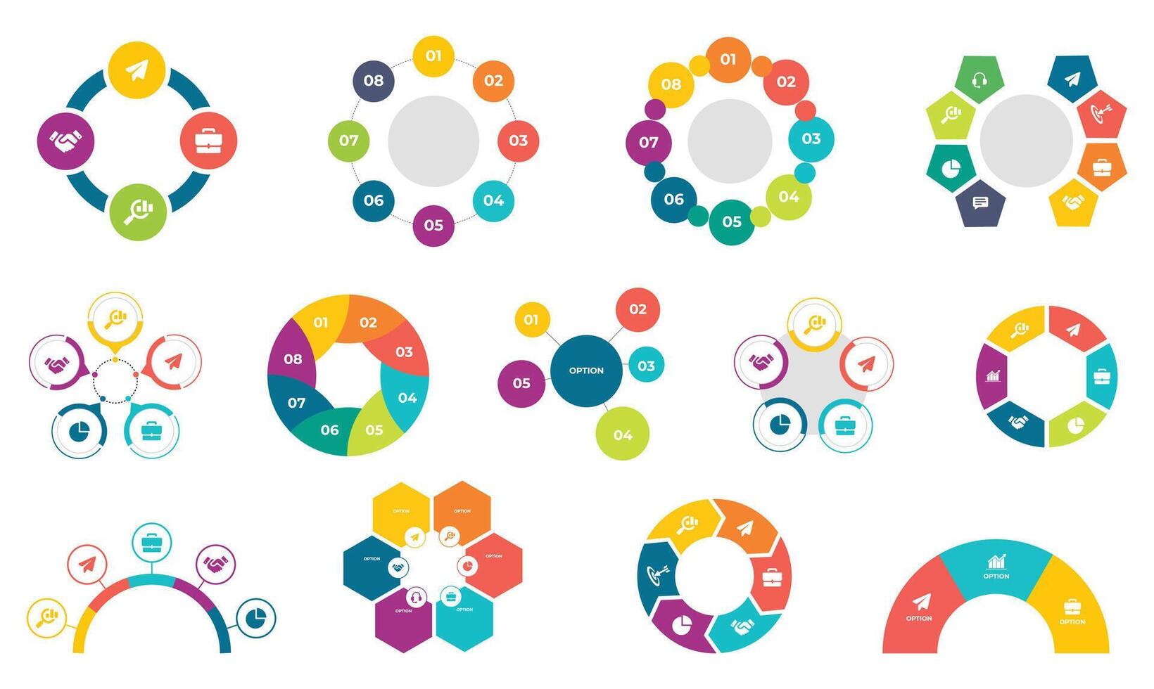 Infographic Element Design vector