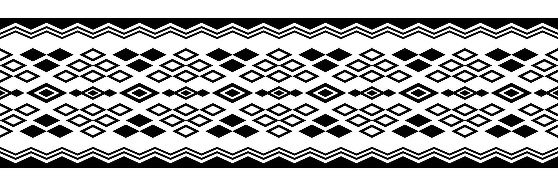 étnico frontera ornamento. geométrico étnico oriental sin costura modelo. raya vector ilustración. nativo americano mexicano africano indio tribal estilo. diseño borde, textil, tela, ropa, alfombra.