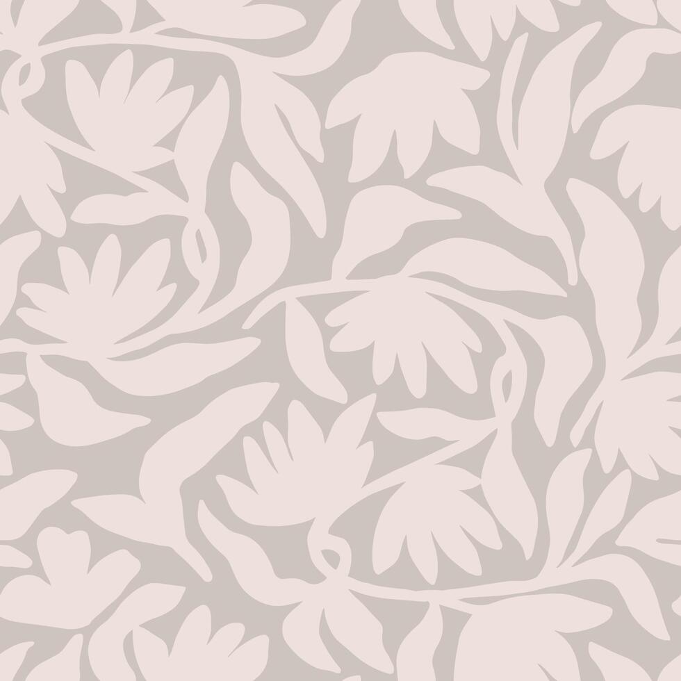 Vector flower illustration seamless repeat pattern digital artwork