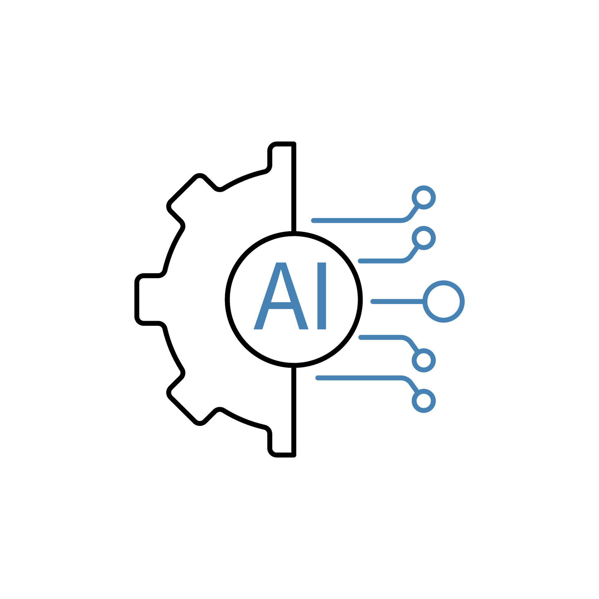 technology concept line icon. Simple element illustration. technology