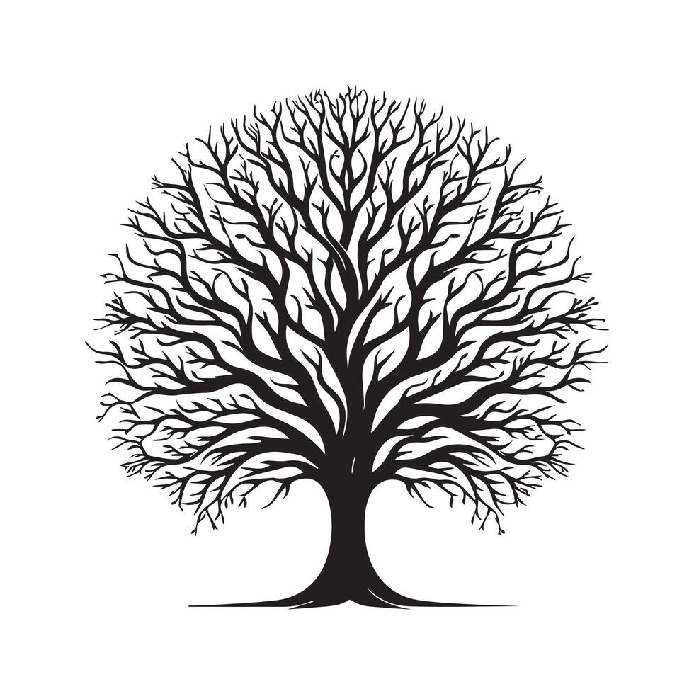 AI generated Tree of Life vector illustration