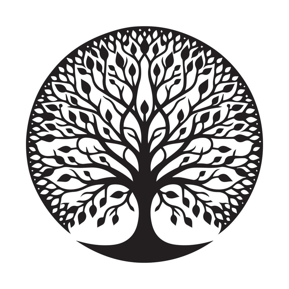 AI generated Tree of Life vector illustration