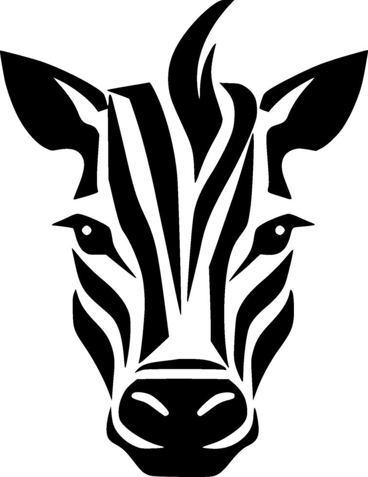 Animal - Black and White Isolated Icon - Vector illustration