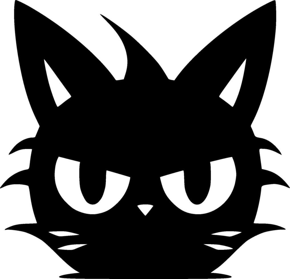 gato, minimalista y sencillo silueta - vector ilustración