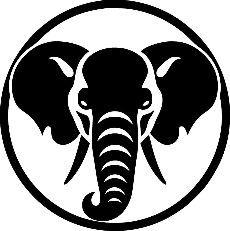 Elephant - High Quality Vector Logo - Vector illustration ideal for T-shirt graphic