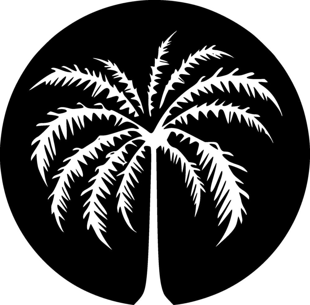 Palm - High Quality Vector Logo - Vector illustration ideal for T-shirt graphic