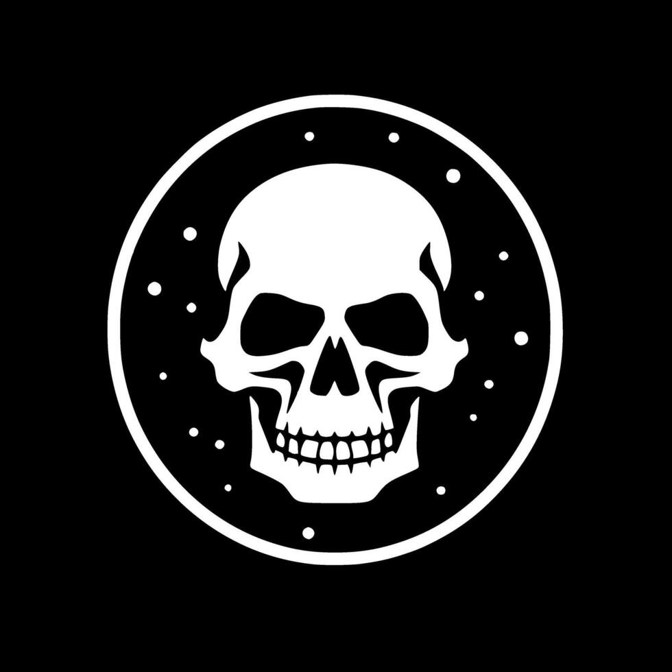 Skull - High Quality Vector Logo - Vector illustration ideal for T-shirt graphic
