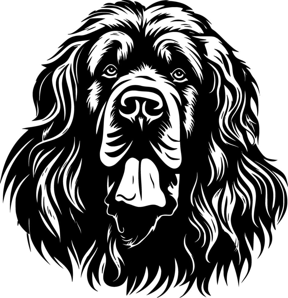 Leonberger - alto calidad vector logo - vector ilustración ideal para camiseta gráfico