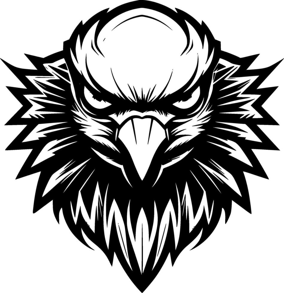 Falcon - High Quality Vector Logo - Vector illustration ideal for T-shirt graphic