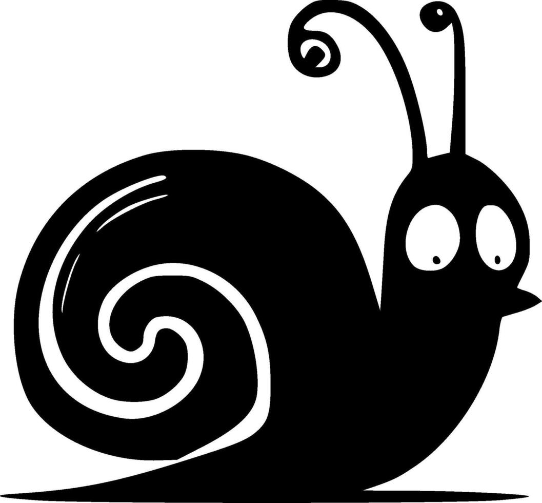 Snail - High Quality Vector Logo - Vector illustration ideal for T-shirt graphic