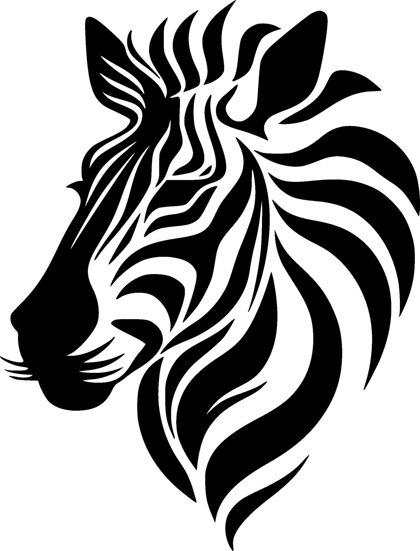 Animal, Black and White Vector illustration 41948366 Vector Art at Vecteezy