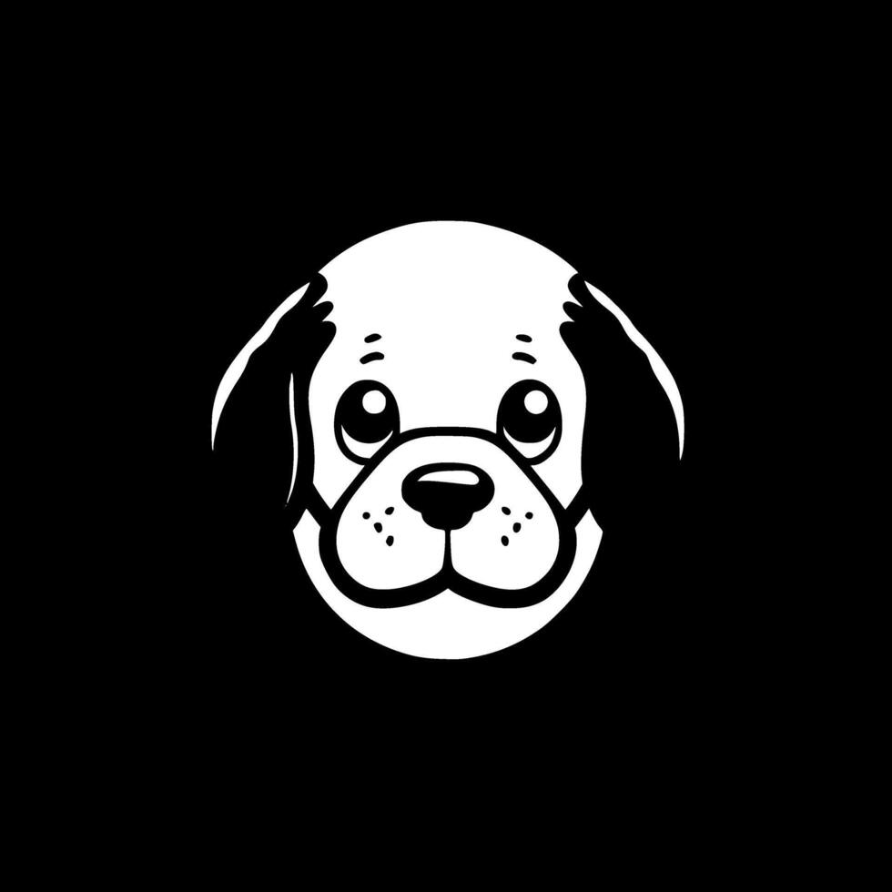 Puppy - High Quality Vector Logo - Vector illustration ideal for T-shirt graphic