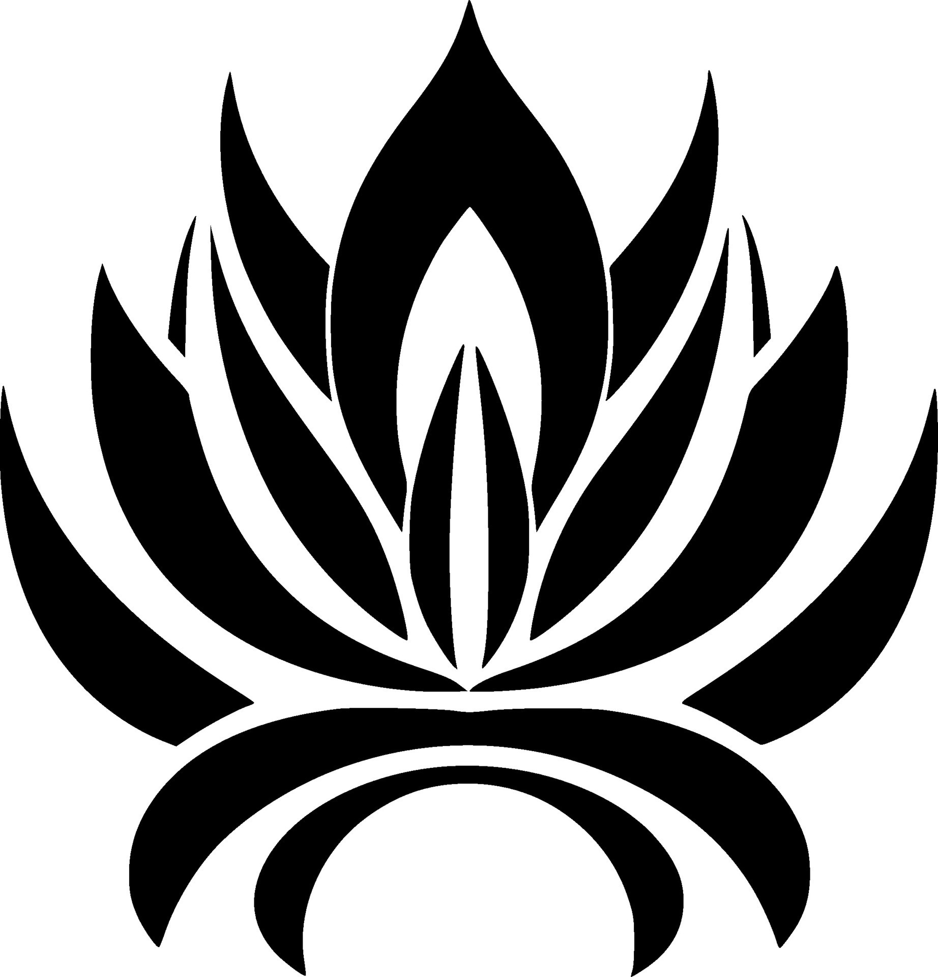 Flower, Black and White Vector illustration 41948468 Vector Art at Vecteezy