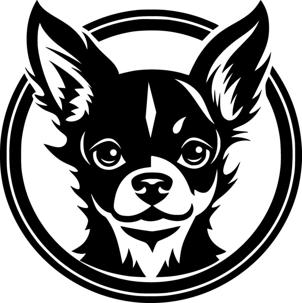 chihuahua - alto calidad vector logo - vector ilustración ideal para camiseta gráfico