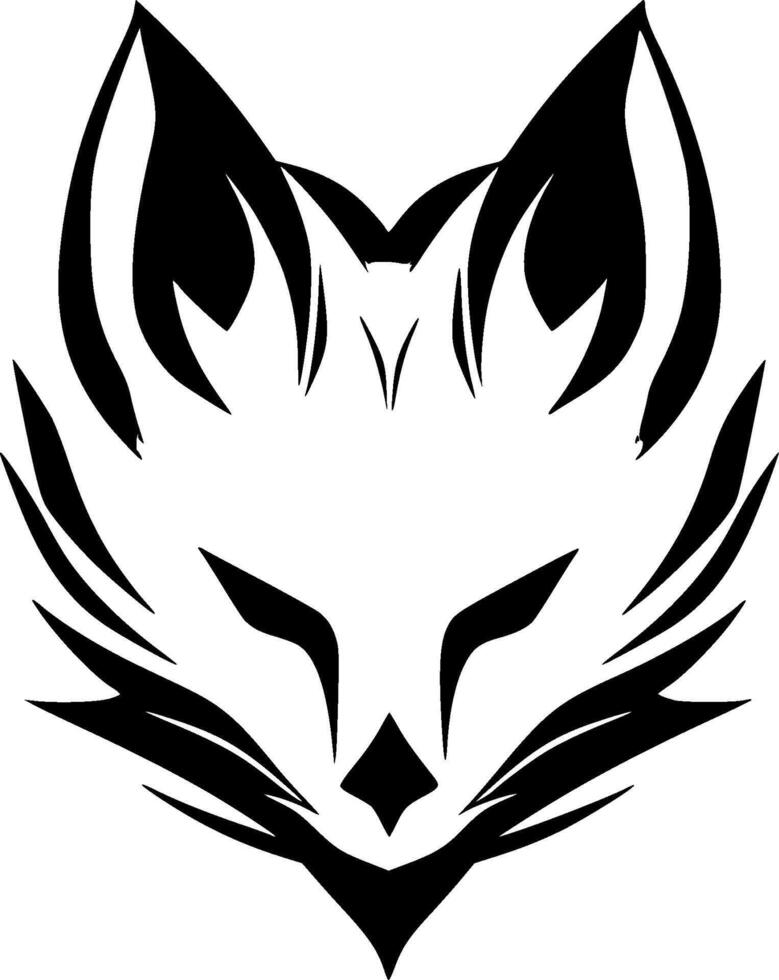 Fox - Minimalist and Flat Logo - Vector illustration