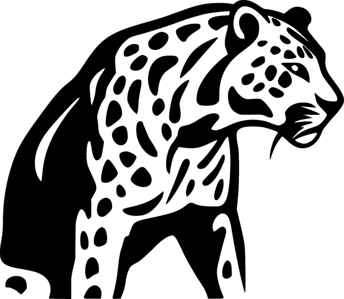 leopardo - alto calidad vector logo - vector ilustración ideal para camiseta gráfico