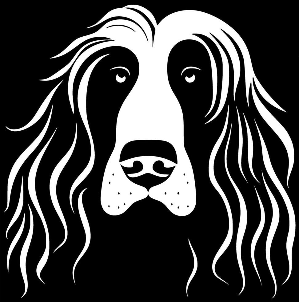 Afghan Hound - High Quality Vector Logo - Vector illustration ideal for T-shirt graphic