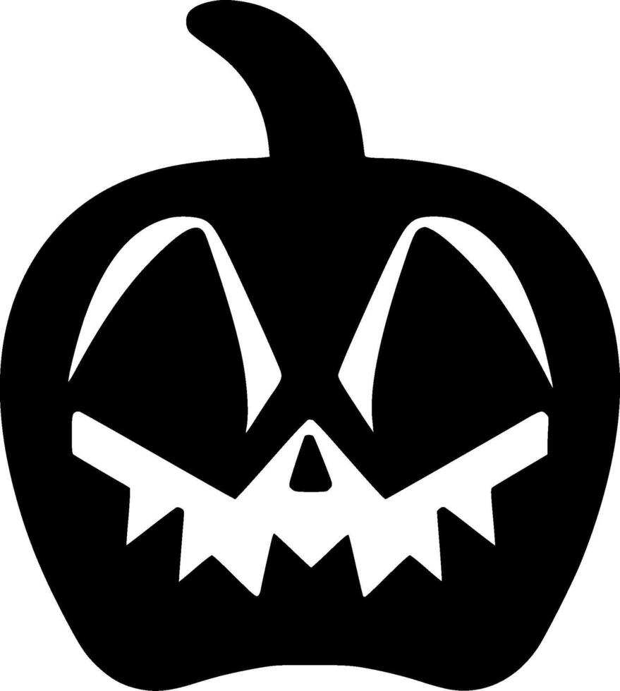 Halloween - Minimalist and Flat Logo - Vector illustration