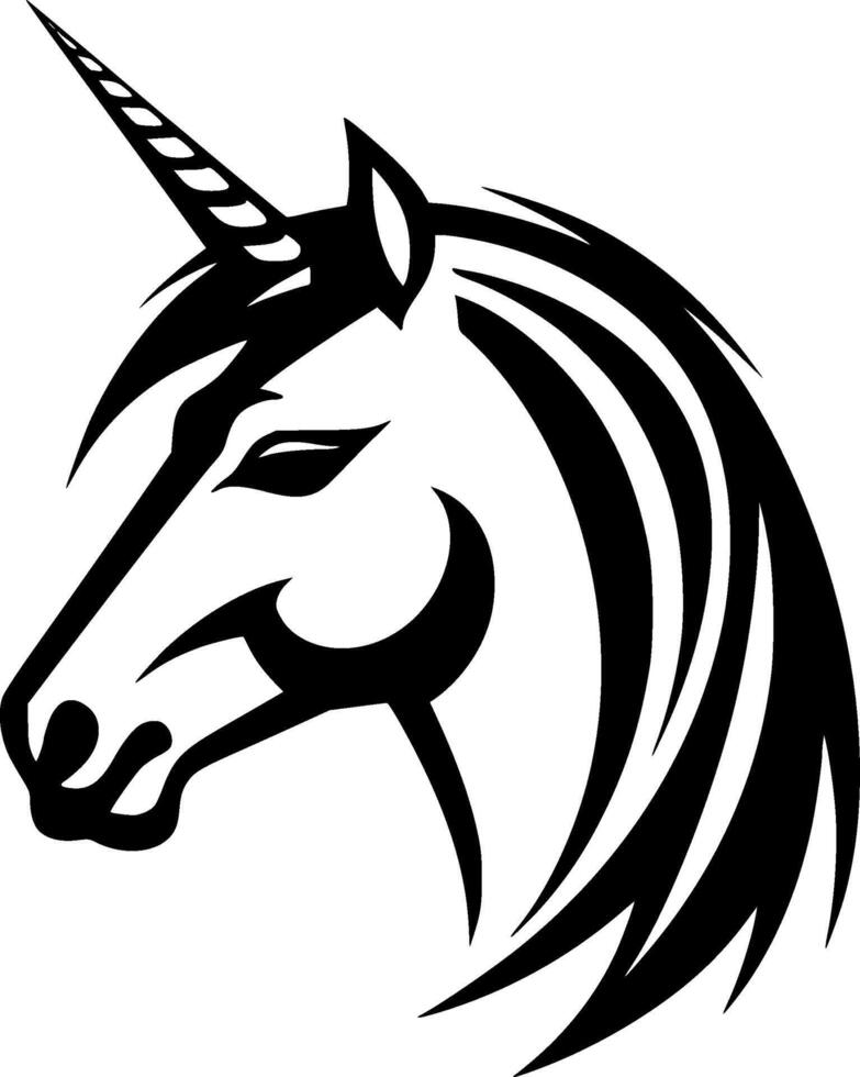 Unicorn - High Quality Vector Logo - Vector illustration ideal for T-shirt graphic