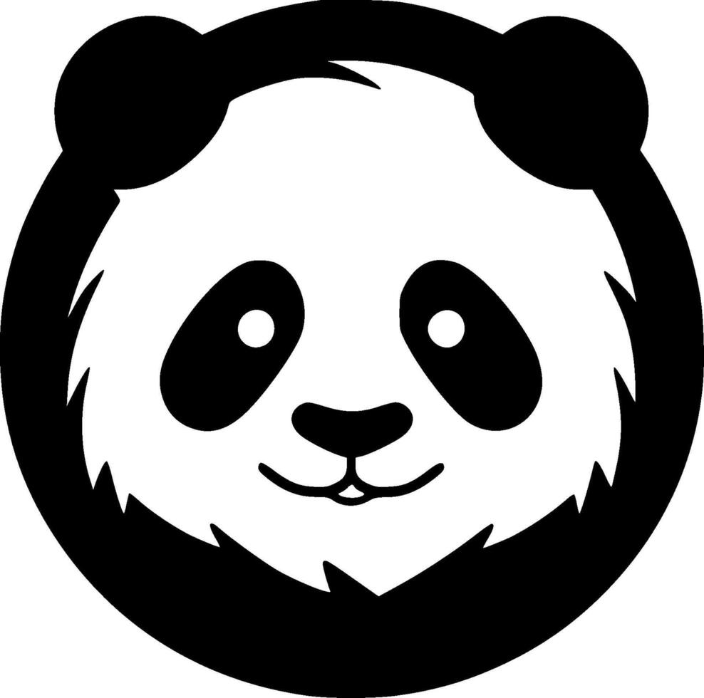 Panda - High Quality Vector Logo - Vector illustration ideal for T-shirt graphic