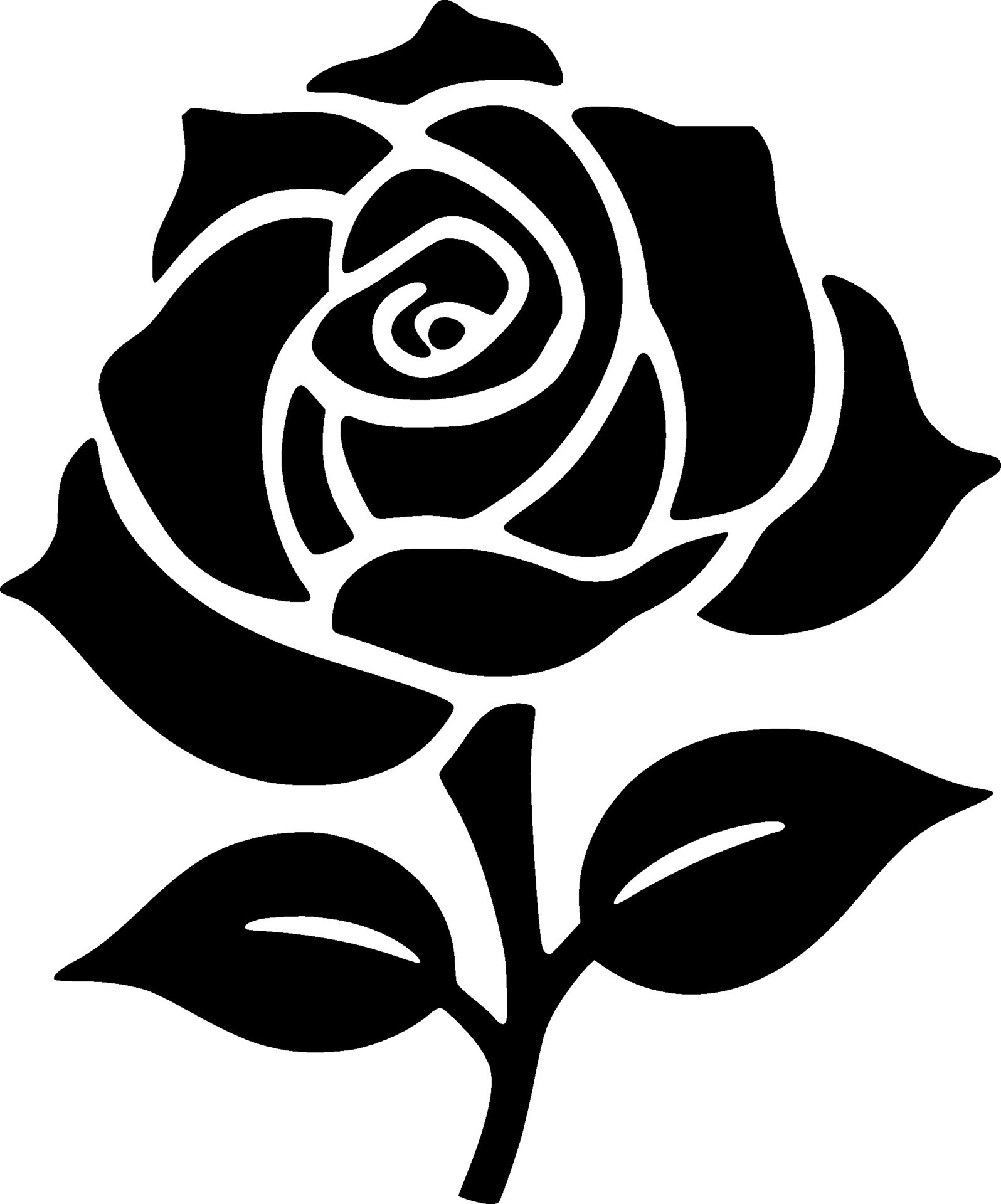 Flower, Black and White Vector illustration 41949108 Vector Art at Vecteezy