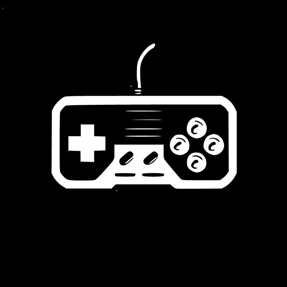 Game, Minimalist and Simple Silhouette - Vector illustration