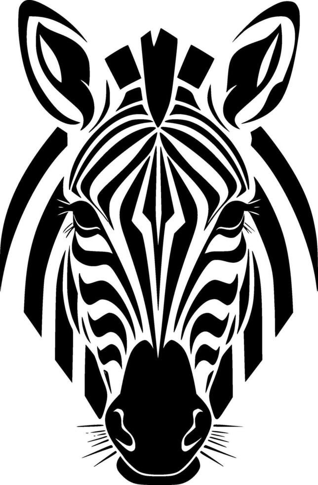 Zebra - High Quality Vector Logo - Vector illustration ideal for T-shirt graphic