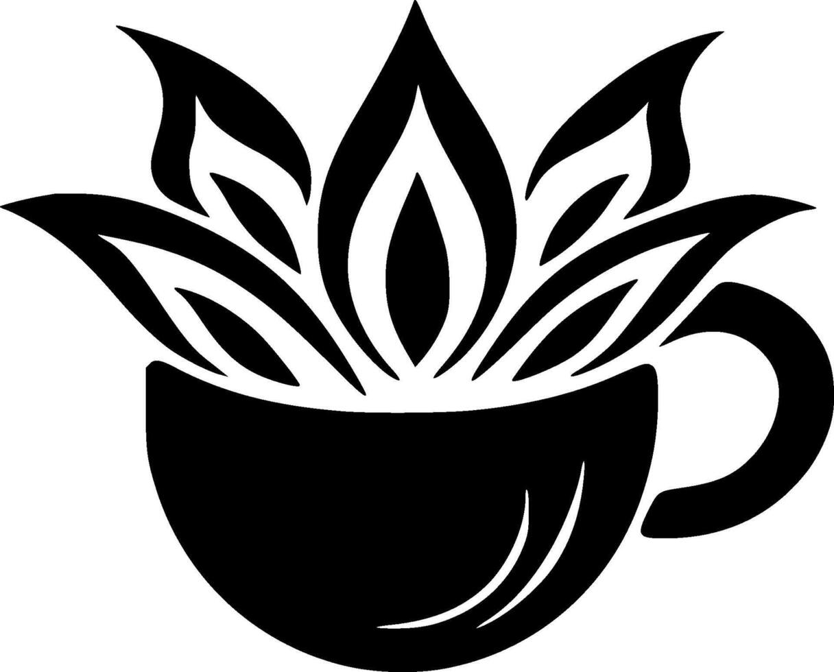 Coffee, Minimalist and Simple Silhouette - Vector illustration