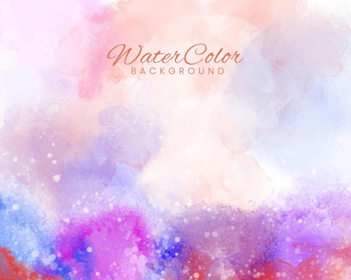 Abstract splashed watercolor background. Design for your cover, date, postcard, banner, logo. vector