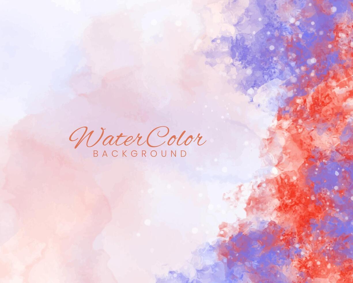 Abstract splashed watercolor background. Design for your cover, date, postcard, banner, logo. vector