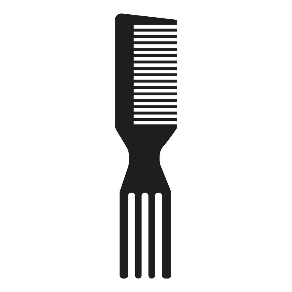 pelo peine icono vector. peinado ilustración signo. Barbero tienda símbolo. peluquero logo. vector