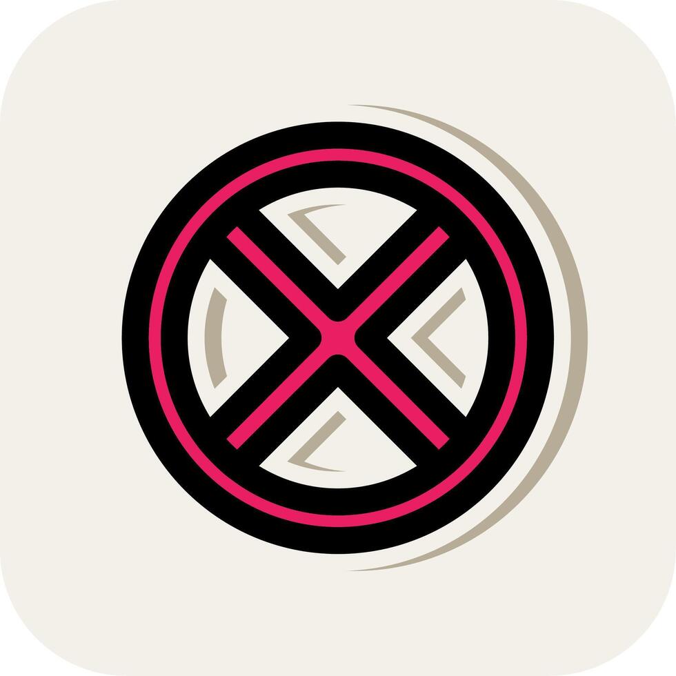 Block 2 Line Filled White Shadow Icon vector
