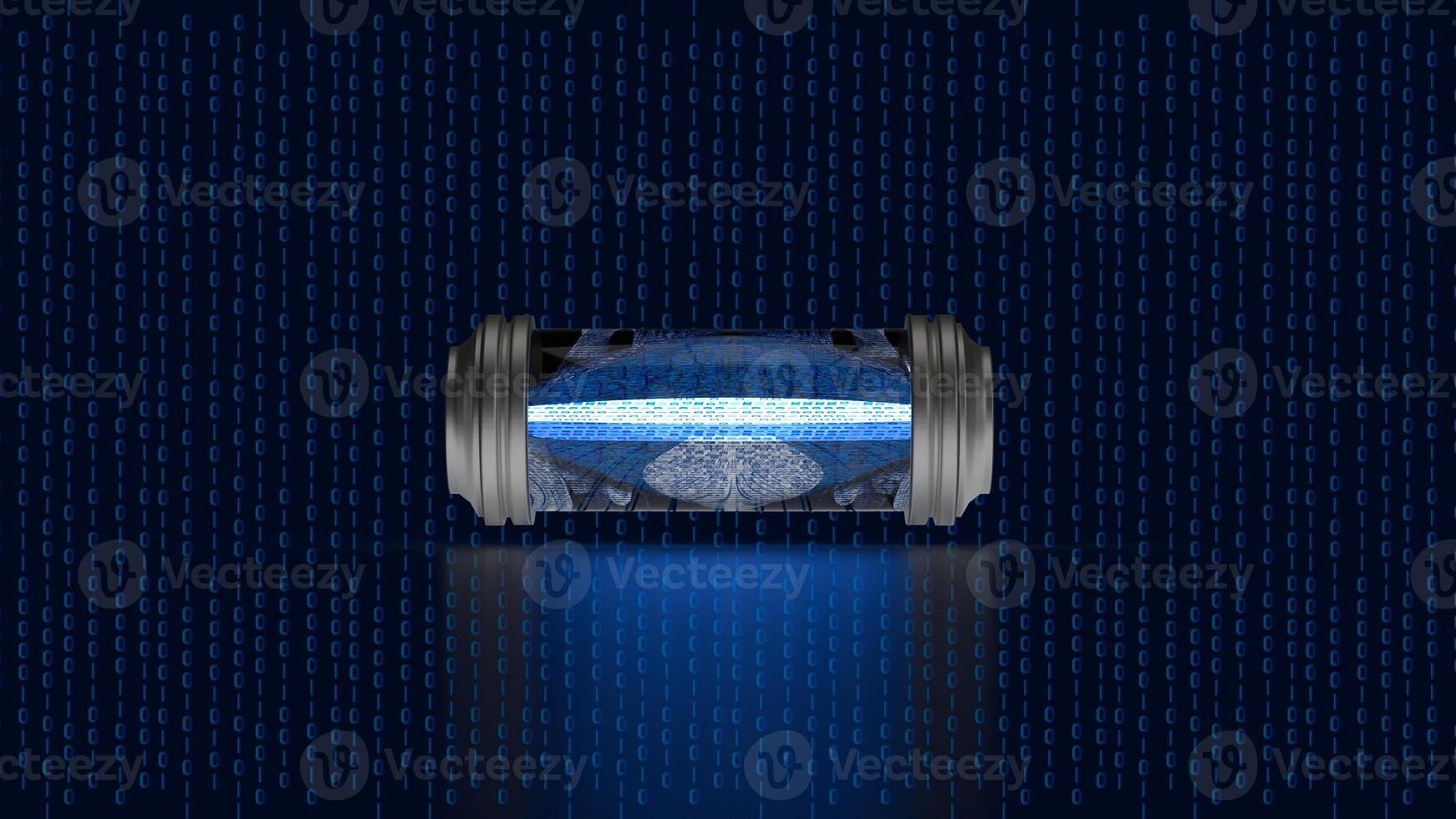The Sci fi capsule for Technology or Abstract concept 3d rendering photo