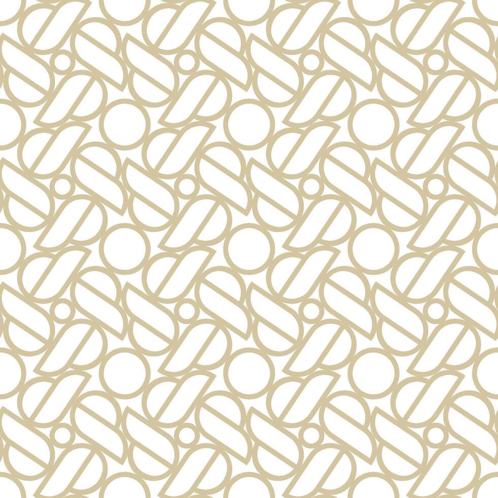 Seamless abstract geometric pattern in a modern style vector
