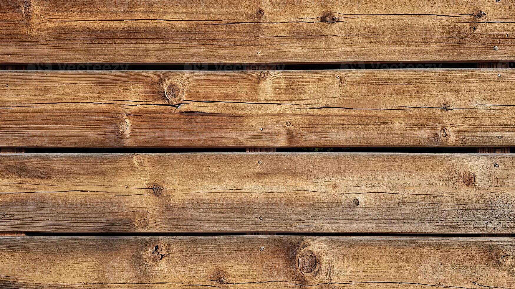 AI generated Rustic background made of old boards. Country template for copy space. Cracked wood. AI Generated photo