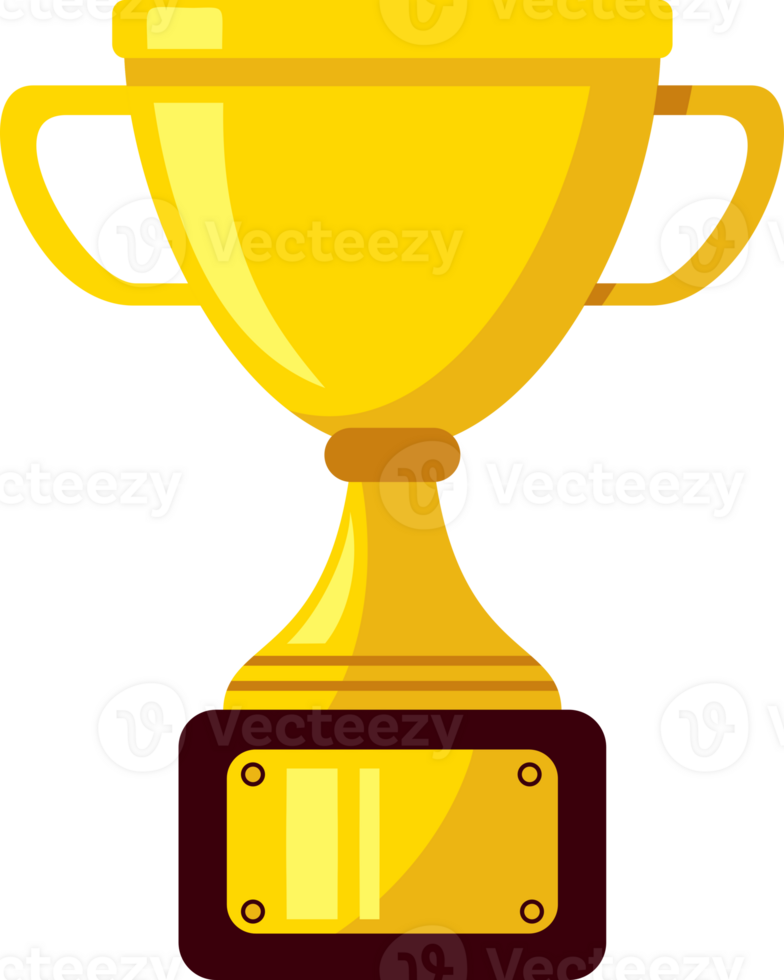 Champhionship trophy illustration. Pro PNG