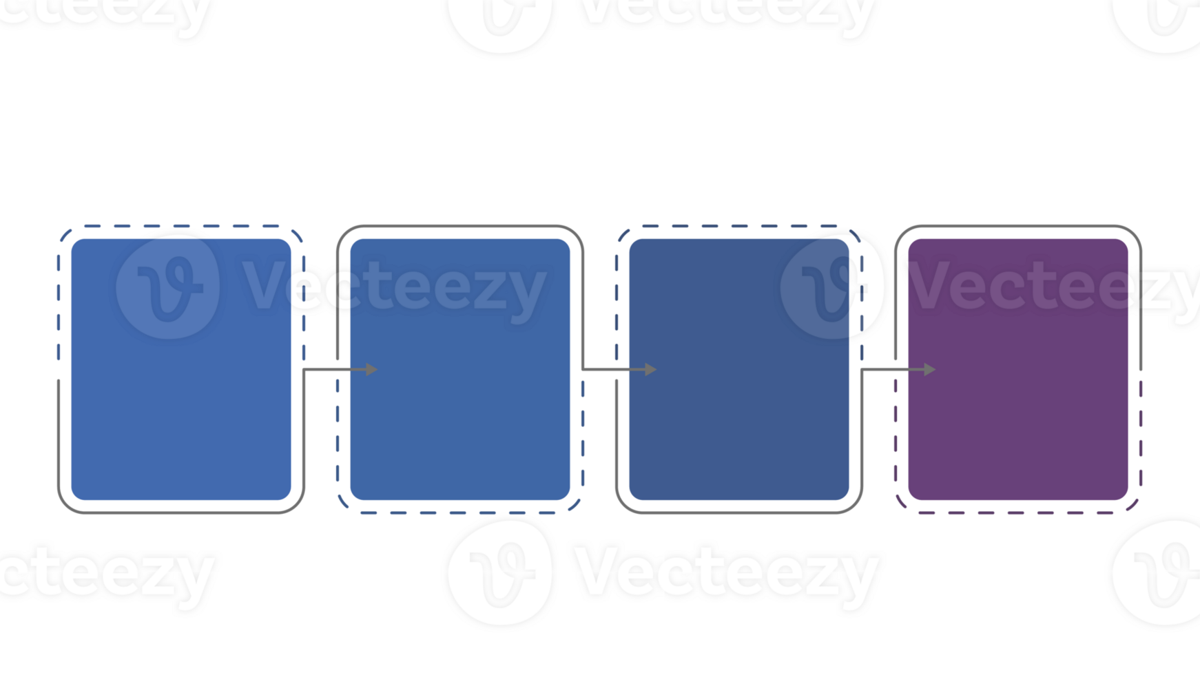 Infographic process design 4 options or steps. png