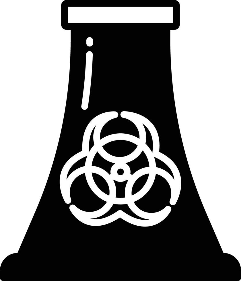 Natural Power glyph and line vector illustration