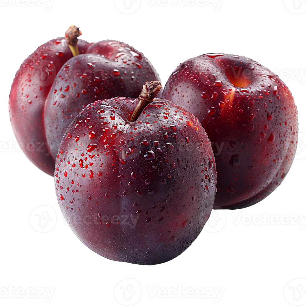 AI generated nectarine PNG. Ripe nectarine fruit isolated. Nectarine top view PNG. Nectarine flat lay png